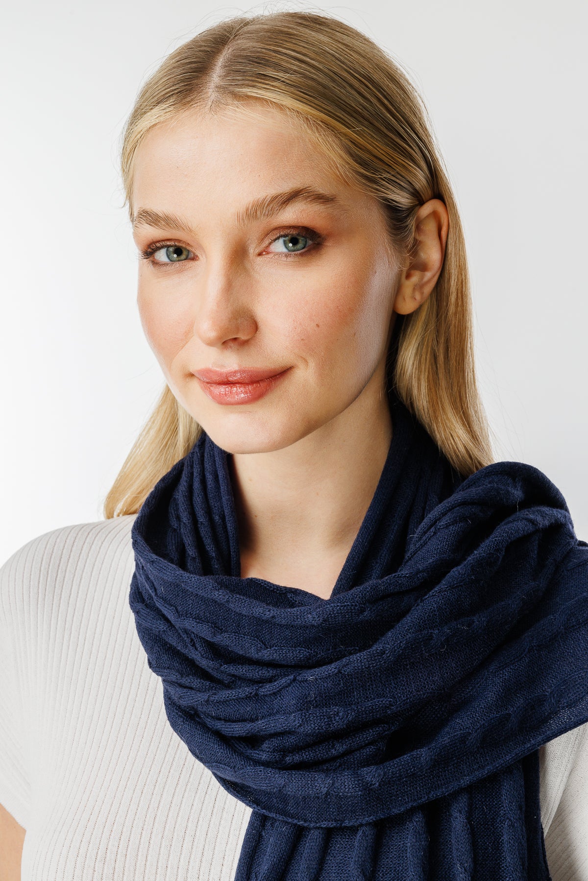 MYRA SCARF NAVY