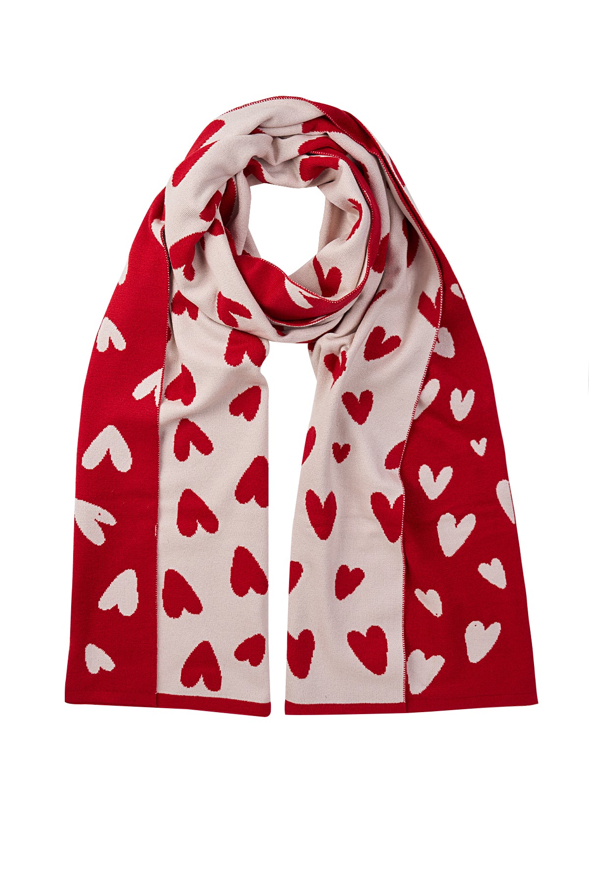 HEARTS WOMEN SHAWL (Viscose Collection-Limited)