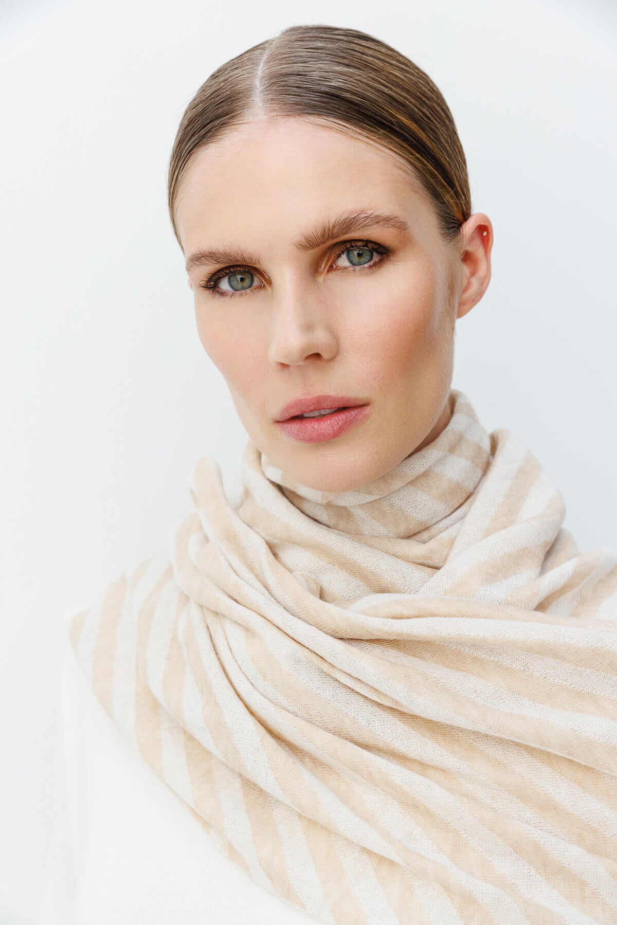 EPHESUS SCARF WHITE ECRU