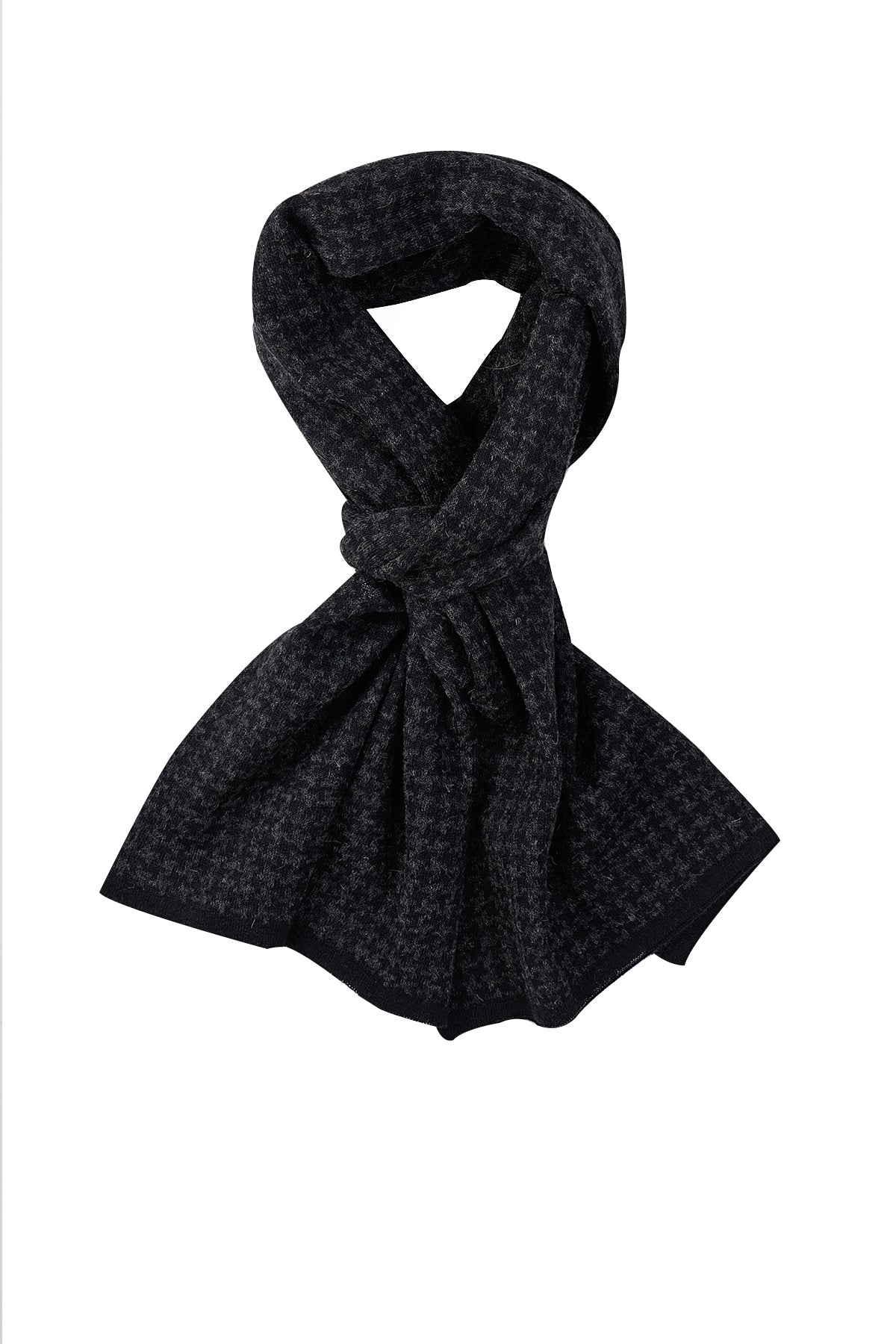 MEN GORDION SCARF BLACK