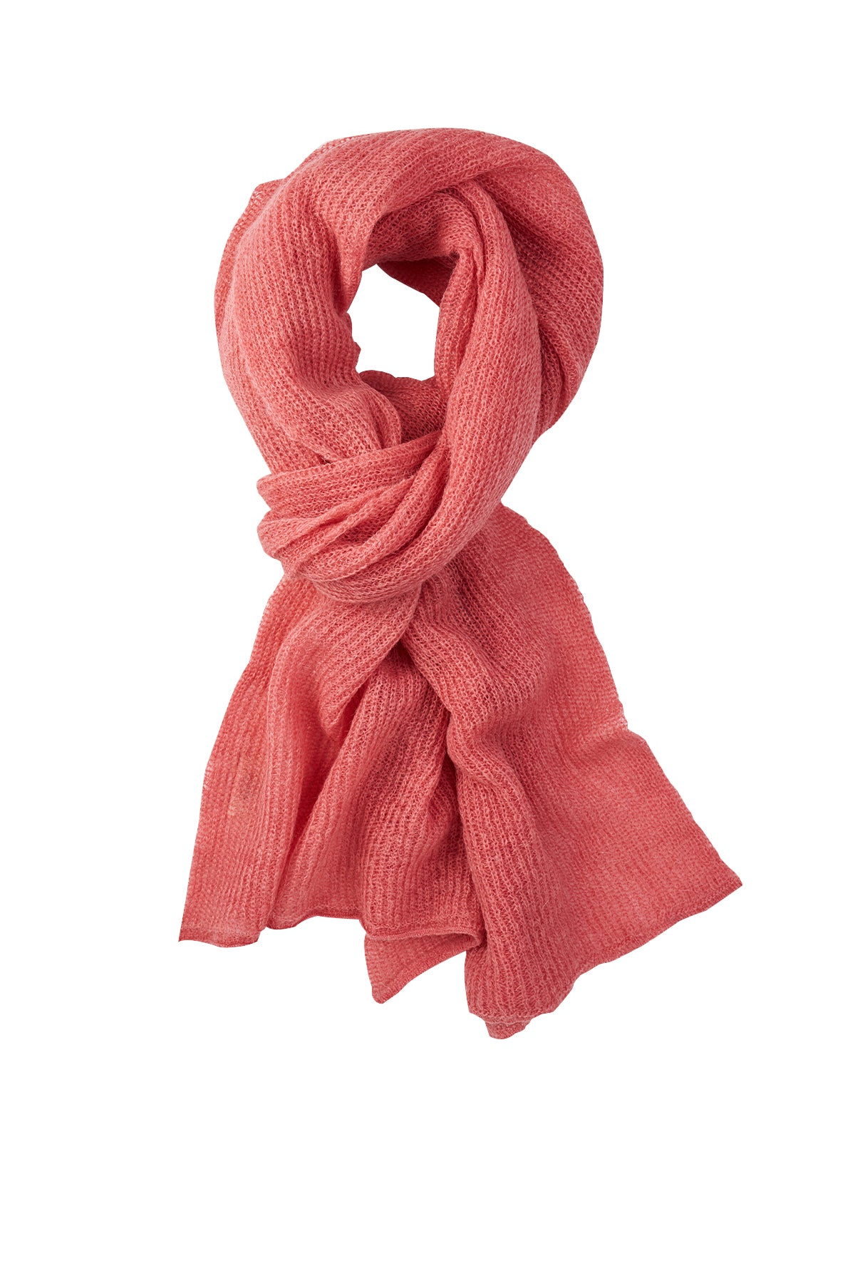 ARINNA SCARF PINK-BASIC KNIT